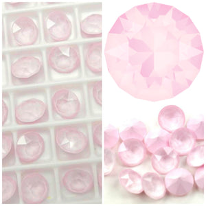 Swarovski Powder Rose Chaton Crystals - Glitz It