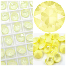 Swarovski Powder Yellow Chaton Crystals - Glitz It