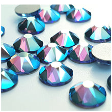 Swarovski Sapphire AB Crystals Glue On Flatbacks - Glitz It
