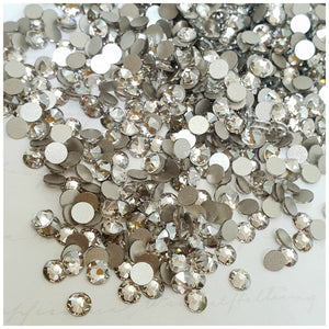 Swarovski Silver Shade Crystals Glue On Flatbacks - Glitz It