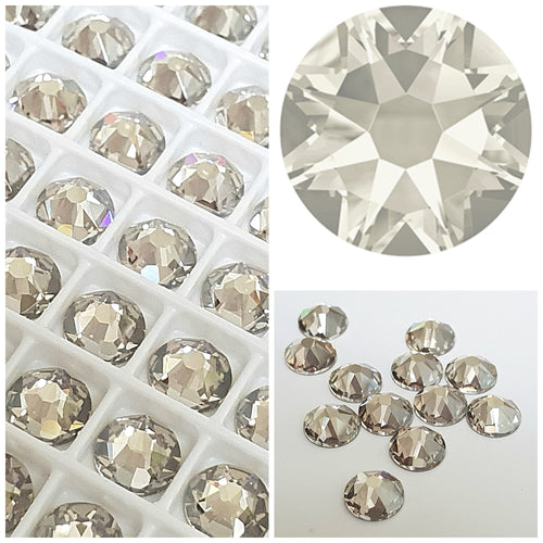 Swarovski® 2058 Small Pack Glue On Crystals: SS5 SILVER SHADE